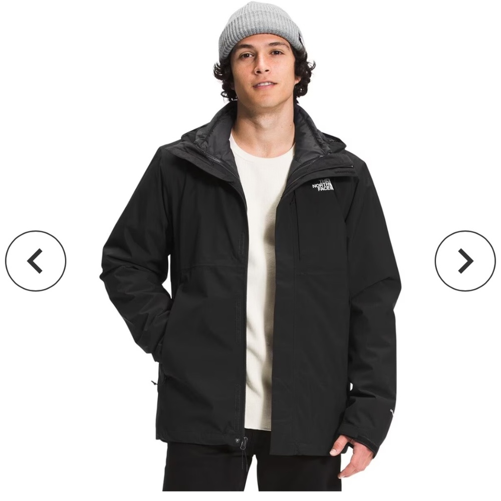 Men’s Northface Carto Triclimate Jacket XXL black